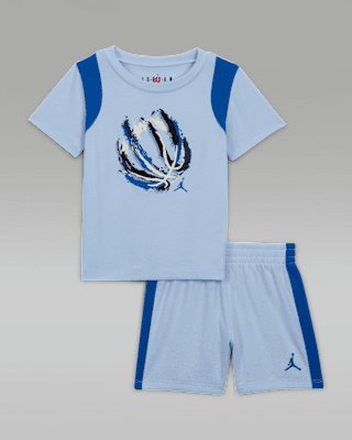 Детские шорты Jordan Baby Bball Fire Mixed 2-Piece Shorts Set