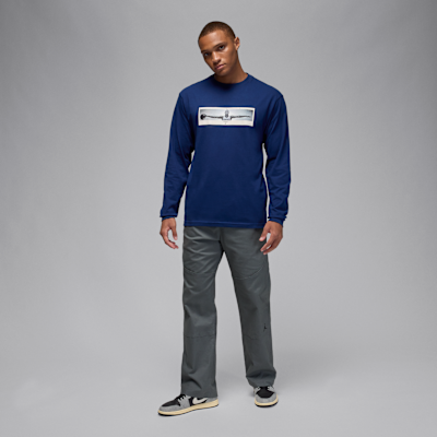 Jordan Men's Long-Sleeve Crew-Neck T-Shirt