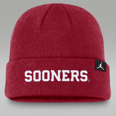 Oklahoma Sooners Sideline Terra Men's Nike College Cuffed Beanie