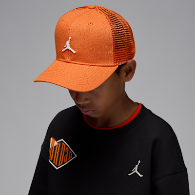 Jordan Big Kids' Metal Jumpman Trucker Hat