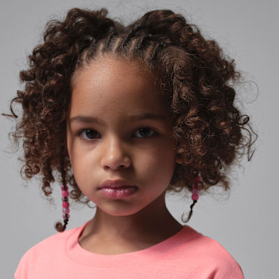 Conjunto de 2 piezas con shorts Flowy Durasheen para niños talla pequeña Jordan