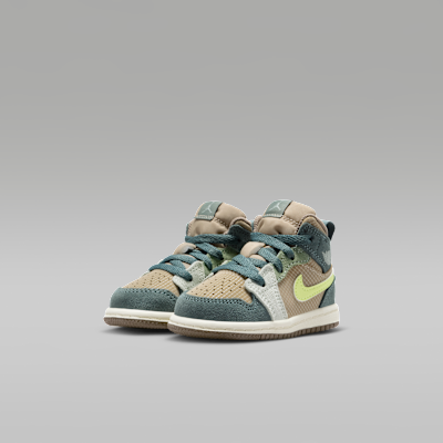 Tenis para bebé e infantil Jordan 1 Mid SE