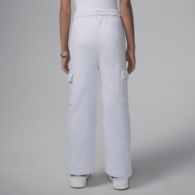 Pants cargo de tejido Fleece para niño talla pequeña Jordan Y2K