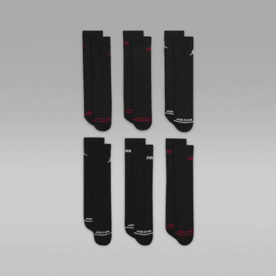 Jordan Legend Big Kids' Crew Socks (6 Pairs)