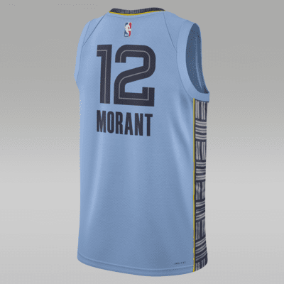 Memphis Grizzlies Statement Edition Jordan Dri-FIT NBA Swingman Erkek Forması