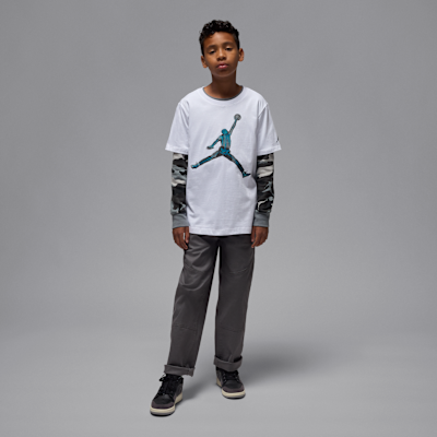 Jordan Big Kids' Skeleton Jumpman T-Shirt