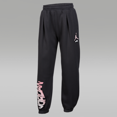 Jordan Jumpman Club Big Kids' Pleated Fleece Pants