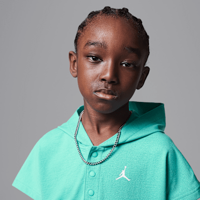 Jordan Little Kids' 2-Piece French Terry Henley Hoodie Set