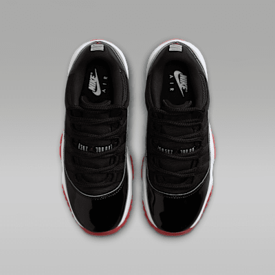 Tenis para niños grandes Air Jordan 11 Retro Low "Bred"