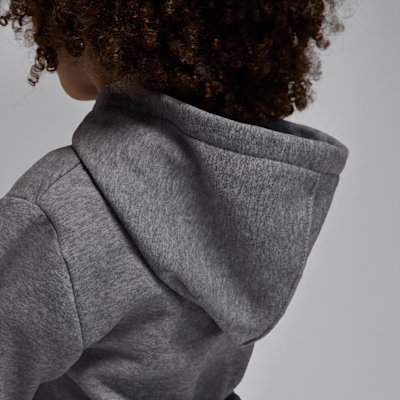 Conjunto de sudadera con gorro sin cierre de 2 piezas infantil Jordan Brooklyn Fleece