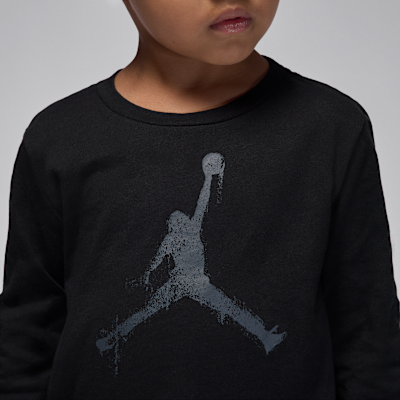 Playera de manga larga Jumpman Drip infantil Jordan