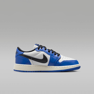 Tenis para niños grandes Air Jordan 1 Low "Game Royal"