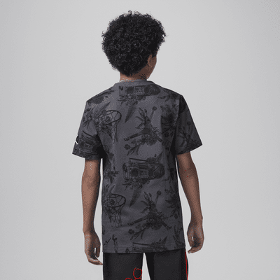 Jordan Dri-FIT Big Kids' Sports Sketch T-Shirt