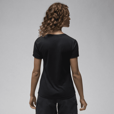 T-shirt slim à motif Jordan pour femme