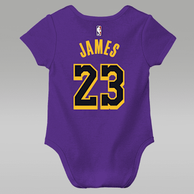LeBron James Los Angeles Lakers Baby Jordan NBA Bodysuit