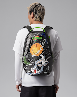 Runnings D Rings Jordan 6 Rings Space Jam Backpack (26L). Nike LU