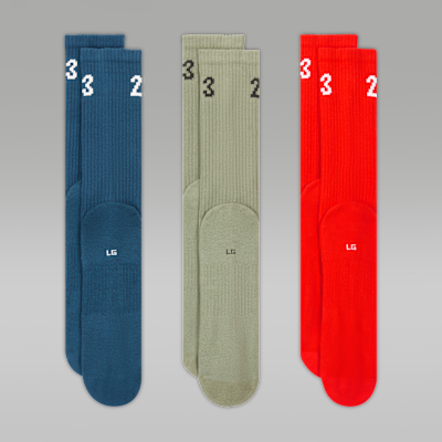 Jordan Essentials Crew Socks (3 Pairs)