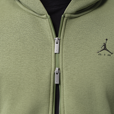 Jordan Brooklyn Tam Boy Fermuarlı Bol Kesimli Fleece Erkek Sweatshirt'ü görsel 6