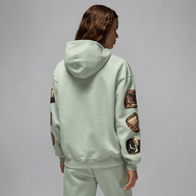 Sudadera con gorro sin cierre para mujer Jordan Brooklyn Fleece