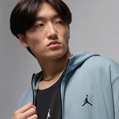Felpa in fleece con cappuccio e zip a tutta lunghezza Dri-FIT Jordan Sport Hoop Fleece – Uomo