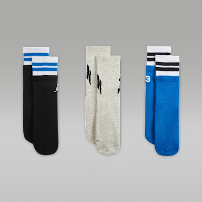 Calcetas MVP para niños talla grande (3 pares) Jordan