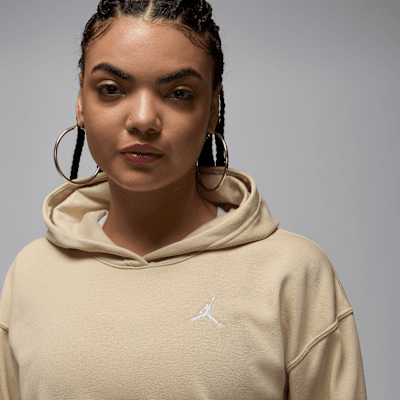 Sudadera con gorro sin cierre para mujer Jordan Brooklyn Fleece