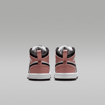 Skor Jordan 1 Mid för baby/små barn