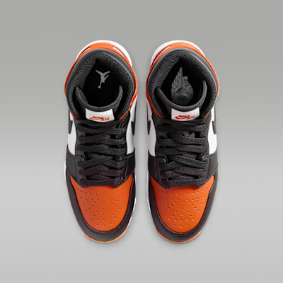 Jordan 1 Mid Little/Big Kids' Cleats