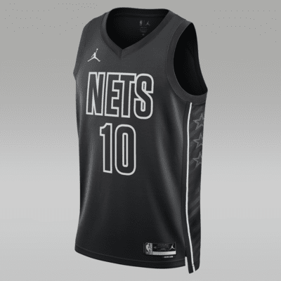 Men's Brooklyn Nets Nike White/Black City Edition Shooting Performance  T-Shirt