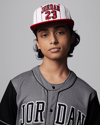 Детская кепка Jordan Big Kids' Jersey Flat Brim Cap