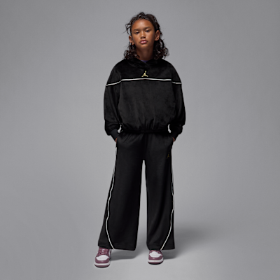 조던 마운틴사이드 주니어 벨루어 풀오버 후디