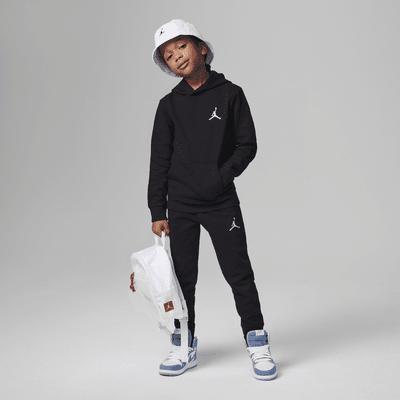 Jordan MJ Essentials Fleece Little Kids' Pullover Hoodie Set. Nike.com