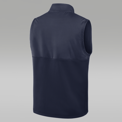 Chaleco universitario marca Jordan Therma-FIT de cierre completo para hombre North Carolina Victory