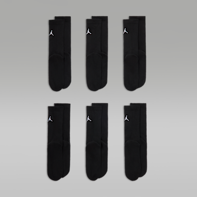 Chaussettes mi-mollet Jordan Everyday Essentials pour ado (6 paires)