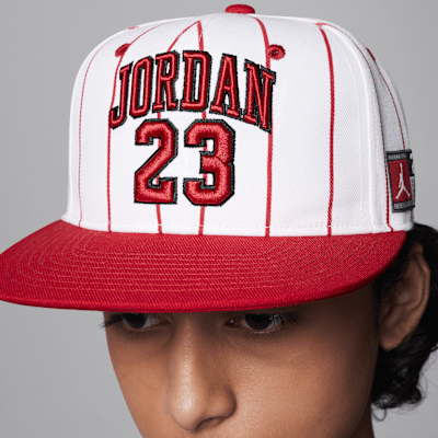 Jordan Big Kids' Jersey Flat Brim Cap