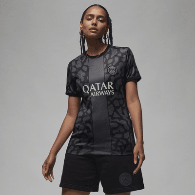 Paris Saint-Germain 2023/24 Stadium Third Jordan Dri-FIT-Fußballtrikot für Damen