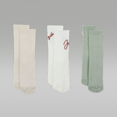 Jordan Big Kids' Shorty Crew Socks (3 Pairs)