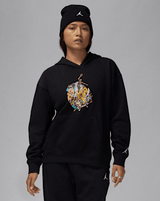 Женское худи Jordan Brooklyn Fleece Graphic Pullover Hoodie