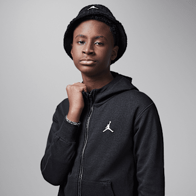Jordan Dri-FIT Sport Statement Hoop Fleece-Kapuzenjacke (ältere Kinder)