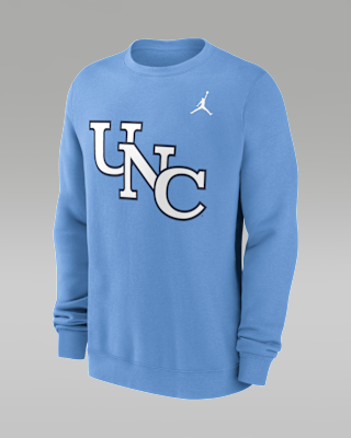 Мужские  North Carolina Sideline Club Jordan Brand College Pullover Crew
