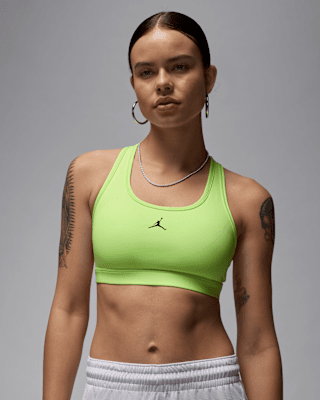 Женские  Jordan Sport Medium-Support Padded Jumpman Bra