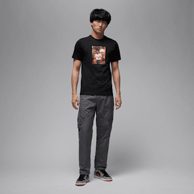 T-shirt com fotografia Jordan Brand para homem