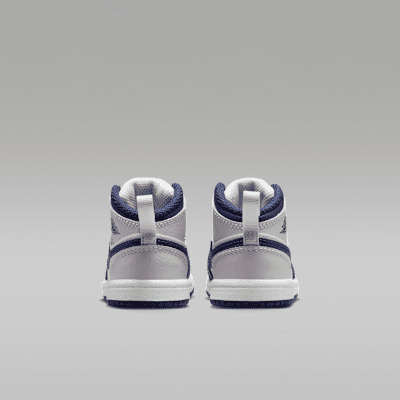 Παπούτσια Jordan 1 Mid για βρέφη και νήπια