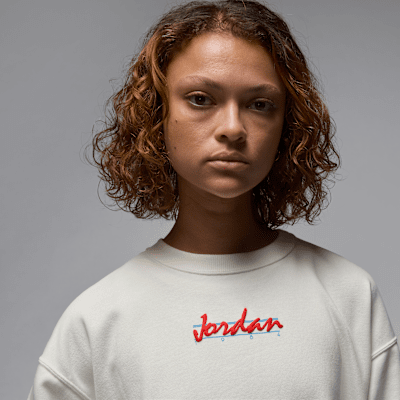 Jordan Brooklyn Fleece Women's Crew-Neck Sweatshirt