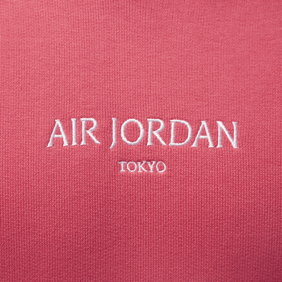 เสื้อมีฮู้ดผ้าฟลีซผู้ชายแบบสวม Tokyo Air Jordan Wordmark
