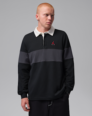 Мужские Jordan Brooklyn Long-Sleeve Polo