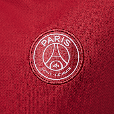 Paris Saint-Germain Strike Fourth Older Kids' Jordan Dri-FIT Football Knit Short-Sleeve Top