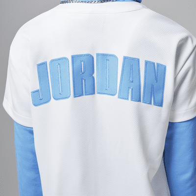 Bluza baseballowa z kapturem dla dużych dzieci Jumpman Jordan