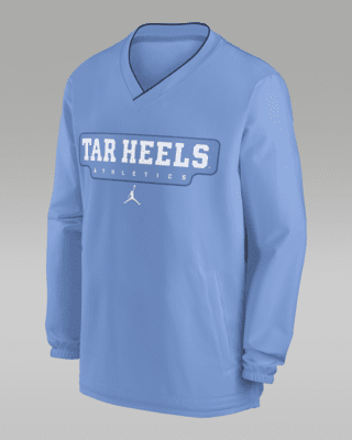 Мужские  North Carolina Tar Heels Sideline Nike College Long-Sleeve Windshirt