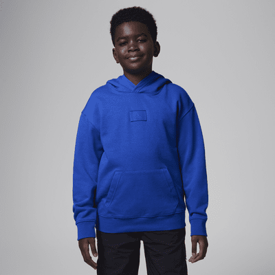 Jordan MJ Flight Big Kids' Fleece Pullover Hoodie